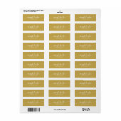 Aangepast Kleur Relax Script Bedoeld om te zijn Tr Etiket (Full Sheet)
