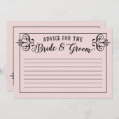 Aangepast kleuradvies voor bride- en Groom-Kaarten Kaart (Voorkant / Achterkant)
