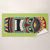 Aangepast kleurenbadhanddoek voor Kol-Tiki 3 Badhanddoek (Badhanddoek)