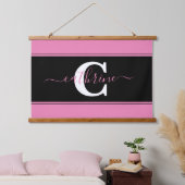 Aangepast kleurenblok hangend wandkleed (Slaapkamer)