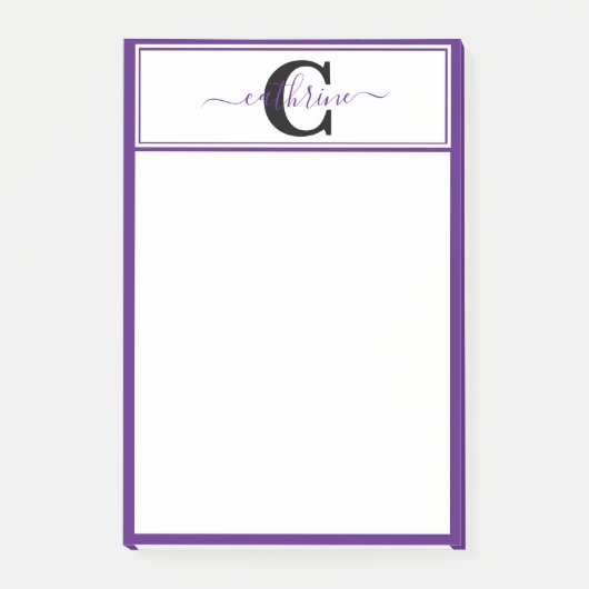 Aangepast kleurenblok post-it® notes (Voorkant)