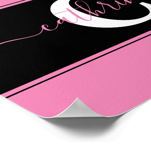 Aangepast kleurenblok poster (Hoek)