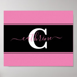 Aangepast kleurenblok poster