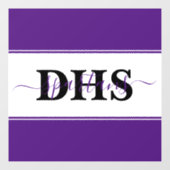 Aangepast kleurenblok raamsticker (Vel)