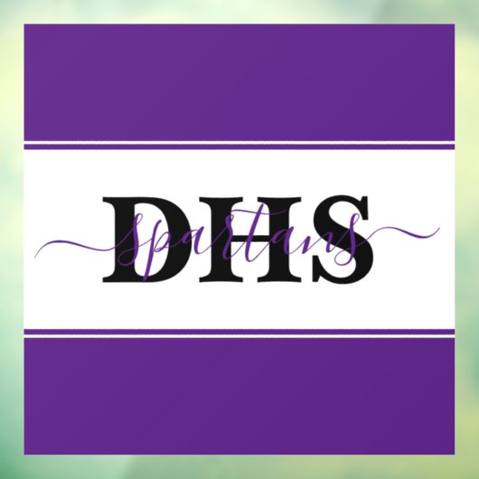 Aangepast kleurenblok raamsticker (Vel 3)