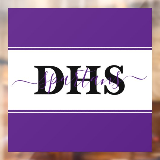 Aangepast kleurenblok raamsticker (Vel 2)