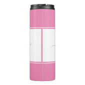 Aangepast kleurenblok thermosbeker (Achterkant)