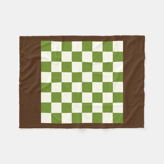 Aangepast kleurenbord fleece deken (Voorkant (Horizontaal))