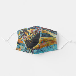 Aangepast kleurenmasker voor kunst stoffen mondkapje