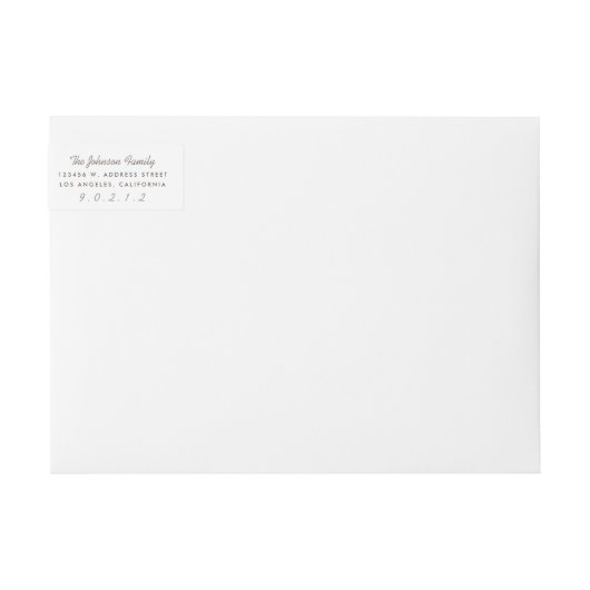 Aangepast kleurenmonogram Matig (Voorkant)