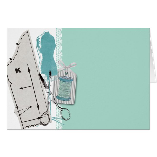 Aangepast kleurennaaiwerk met dummykaart (Voorkant Horizontaal)