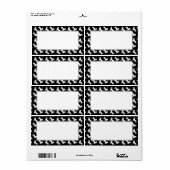 Aangepast kleurenpatroon etiket (Full Sheet)