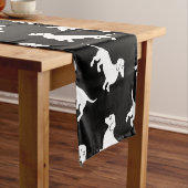 Aangepast kleurenpatroon korte tafelloper (Voorbeeld)