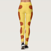 Aangepast Kleurenpatroon Leggings (Achterkant)