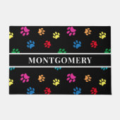 Aangepast kleurenpatroon voor schilderafdrukken op deurmat (Voorkant)