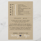 Aangepast kleurenprogramma Eenvoudig harthuwelijk (Achterkant)