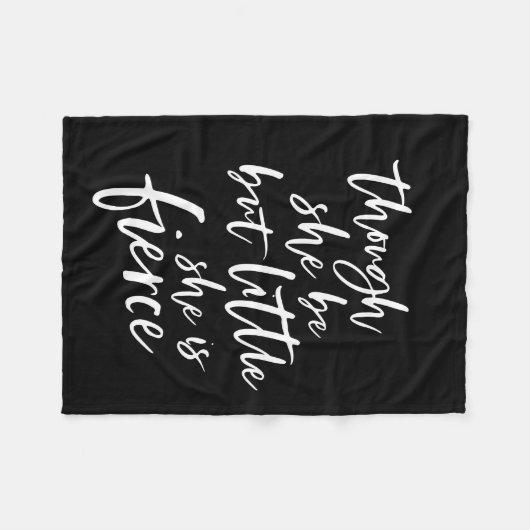 Aangepast kleurenscript, klein, maar doorschijnend fleece deken (Voorkant (Horizontaal))