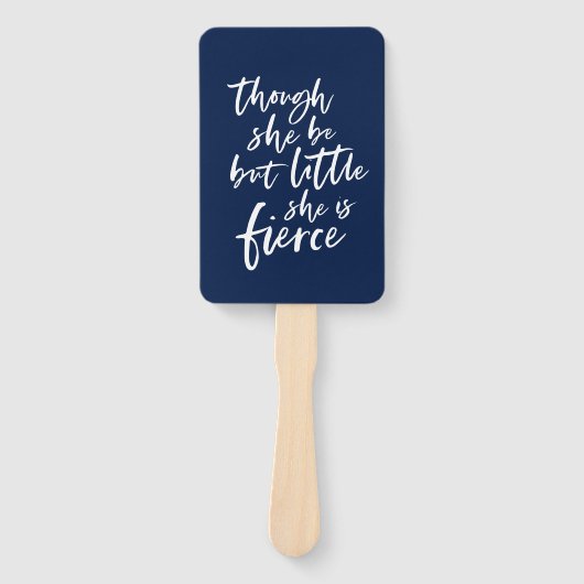 Aangepast kleurenscript, klein, maar doorschijnend handwaaier (Voorkant)