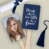 Aangepast kleurenscript, klein, maar doorschijnend handwaaier