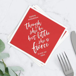 Aangepast kleurenscript, klein, maar doorschijnend servet