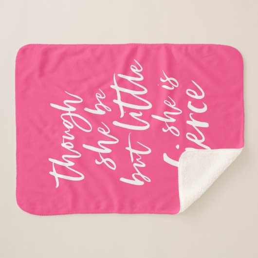 Aangepast kleurenscript, klein, maar doorschijnend sherpa deken (Voorkant (horizontaal))