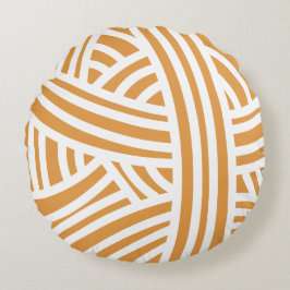 Aangepast kleurenvenster - Stijlvolle garens Rond Kussen