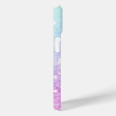 Aangepast kleurig glitter Iridescent Elegant Case-Mate iPhone Case (Achterkant / Rechts)