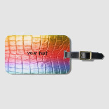 aangepast kleurig leder