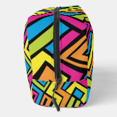 Aangepast kleurrijk Neon Graffiti Street Art Patro Toilettasje (Rechts)