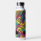 Aangepast kleurrijk Neon Graffiti Street Art Patro Waterfles (Rechts)