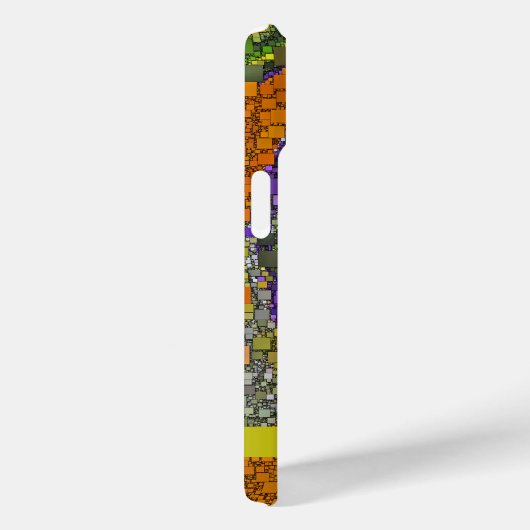 Aangepast kleurrijke aarde Abstract geometrisch Case-Mate iPhone Case (Achterkant / Rechts)