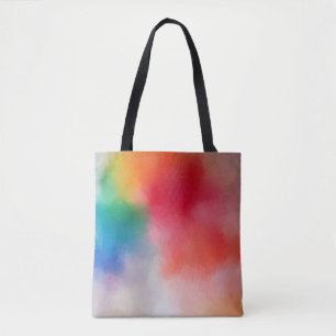 Aangepast kleurrijke Abstracte kunst Modern Elegan Tote Bag