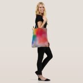 Aangepast kleurrijke Abstracte kunst Modern Elegan Tote Bag (Op model)