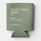 Aangepast Koel Binnen Grappig Vrijgezellenfeest Aa Blikjeskoeler (Voorkant)