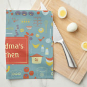 Aangepast  koelingspatroon voor Retro Theedoek (Quarter Fold)