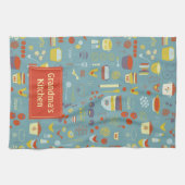 Aangepast  koelingspatroon voor Retro Theedoek (Horizontaal)