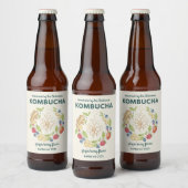 Aangepast Kombucha Botanisch Fleslabel Bier Etiket (Flessen)