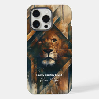 Aangepast: Koninklijke Leeuw iPhone 15 ProMax Hoes Pro Max Case