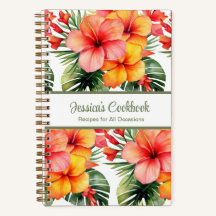 Aangepast kookboek Tropische Bloemen Recepten Noti