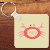 Aangepast kreukbord voor kankersterren sleutelhanger (Voorkant)