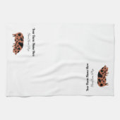 Aangepast KuneKune Pig Theedoek (Horizontaal)