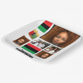 Aangepast Kwanzaa 8 Foto Collage Papieren Bordje (Gebogen)