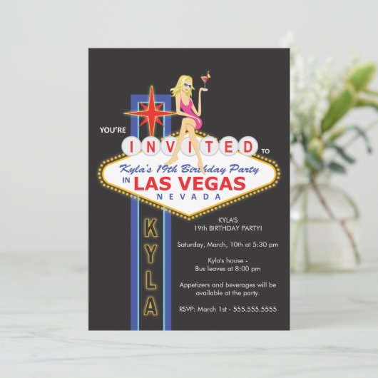 Aangepast - Kyla 19e verjaardag (Staand voorkant)