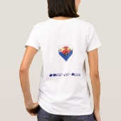 Aangepast L-boogShirt T-shirt (Achterkant)