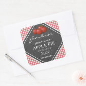 Aangepast label Apple Pie Moonshine Gecontroleerd  (Envelop)