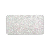 Aangepast label - Glit Fab - Iriserend (Voorkant)