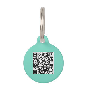 Aangepast Label QR-code Mint Dog-ID Huisdierpenning
