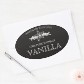 Aangepast label vanille-extract VE005_04sqcu (Envelop)