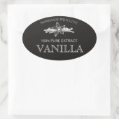 Aangepast label vanille-extract VE005_04sqcu (Tas)