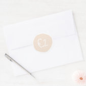 Aangepast label verkoopprijs voor blinde verkoop R (Envelop)